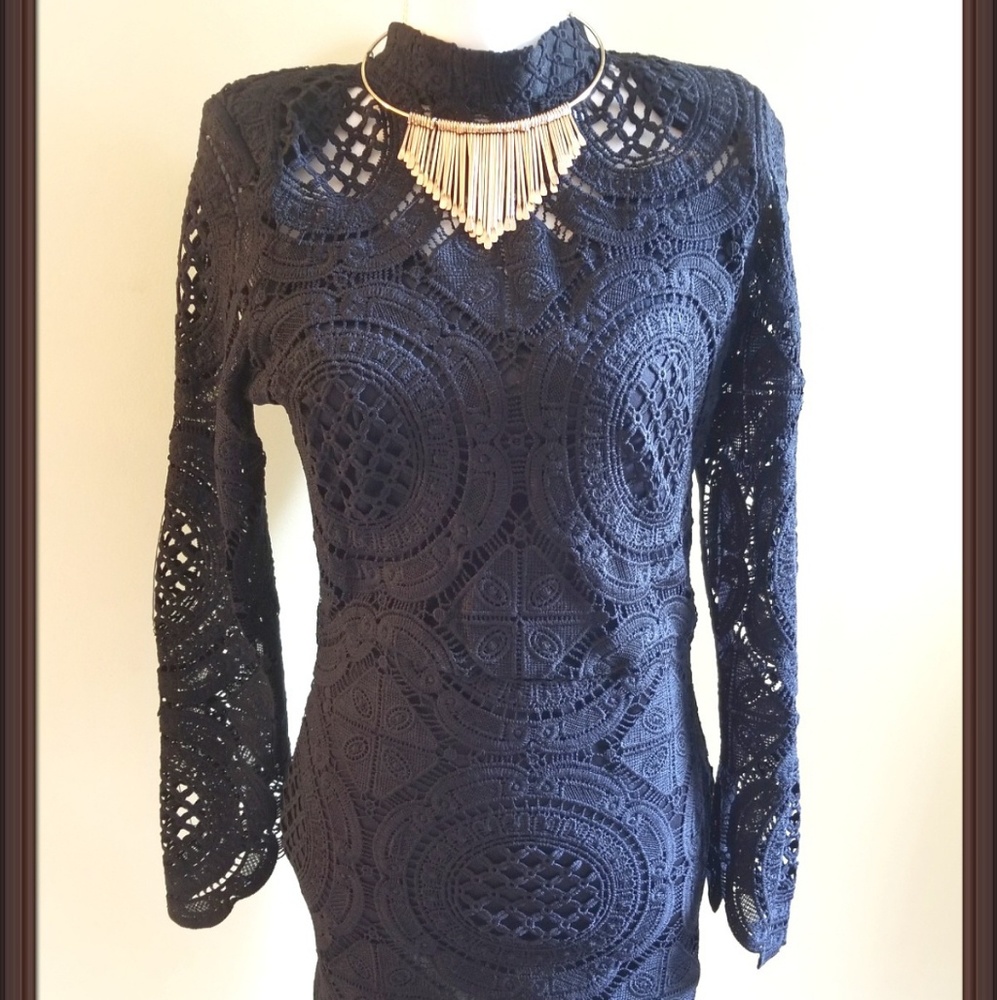 Womens dress black